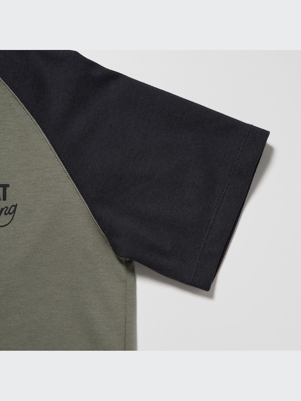 AIRism COTTON GRAPHIC SHORT SLEEVE T-SHIRT