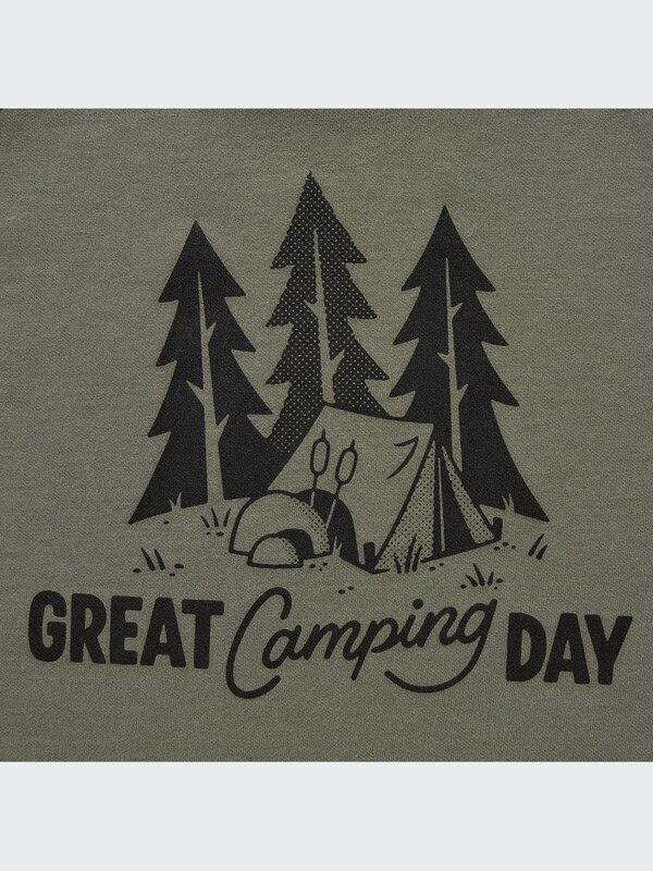 AIRism COTTON GRAPHIC SHORT SLEEVE T-SHIRT