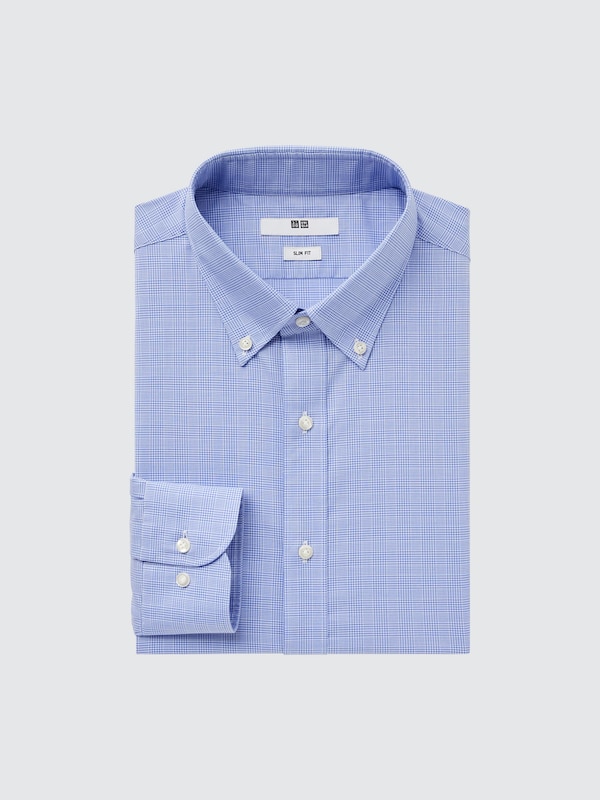 Easy Care Stretch Slim-Fit Shirt | Checked