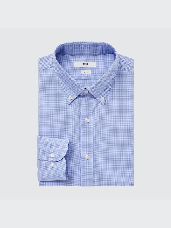 Easy Care Stretch Slim-Fit Shirt | Checked