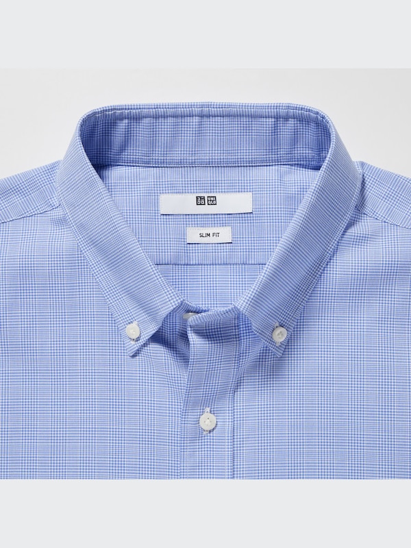 Easy Care Stretch Slim-Fit Shirt | Checked