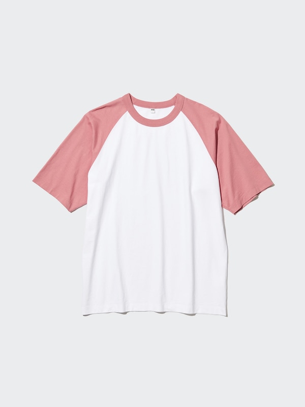 OVERSIZED HALF SLEEVE RAGLAN T-SHIRT