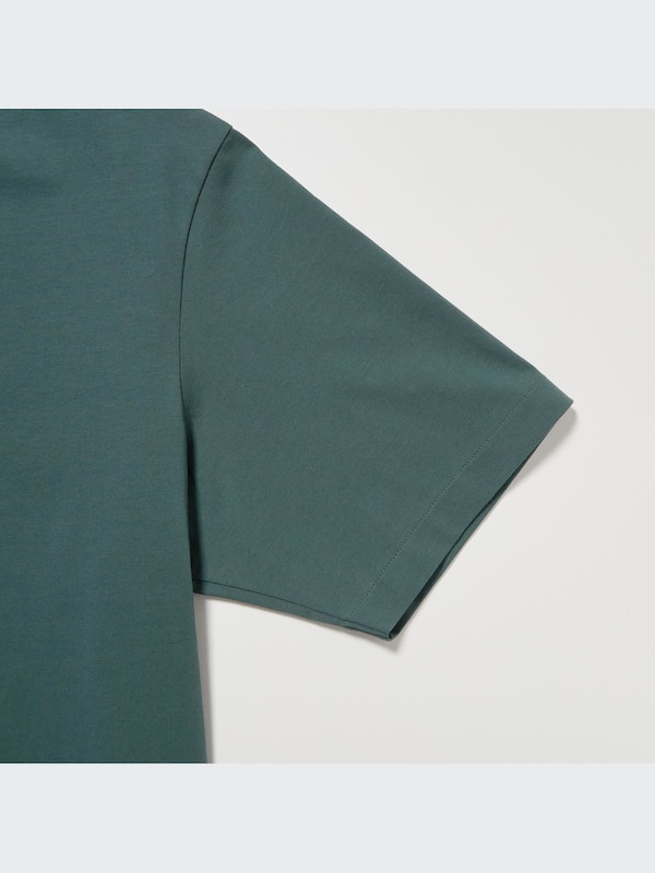 AIRism Full Open Short-Sleeve Polo Shirt