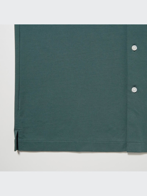 AIRism Full Open Short-Sleeve Polo Shirt