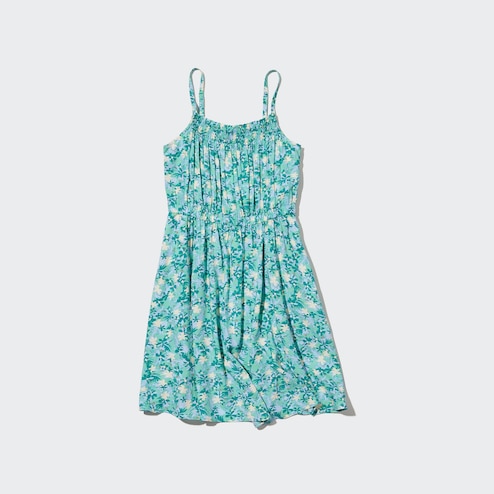 RAYON FLOWER PRINTED CAMISOLE DRESS