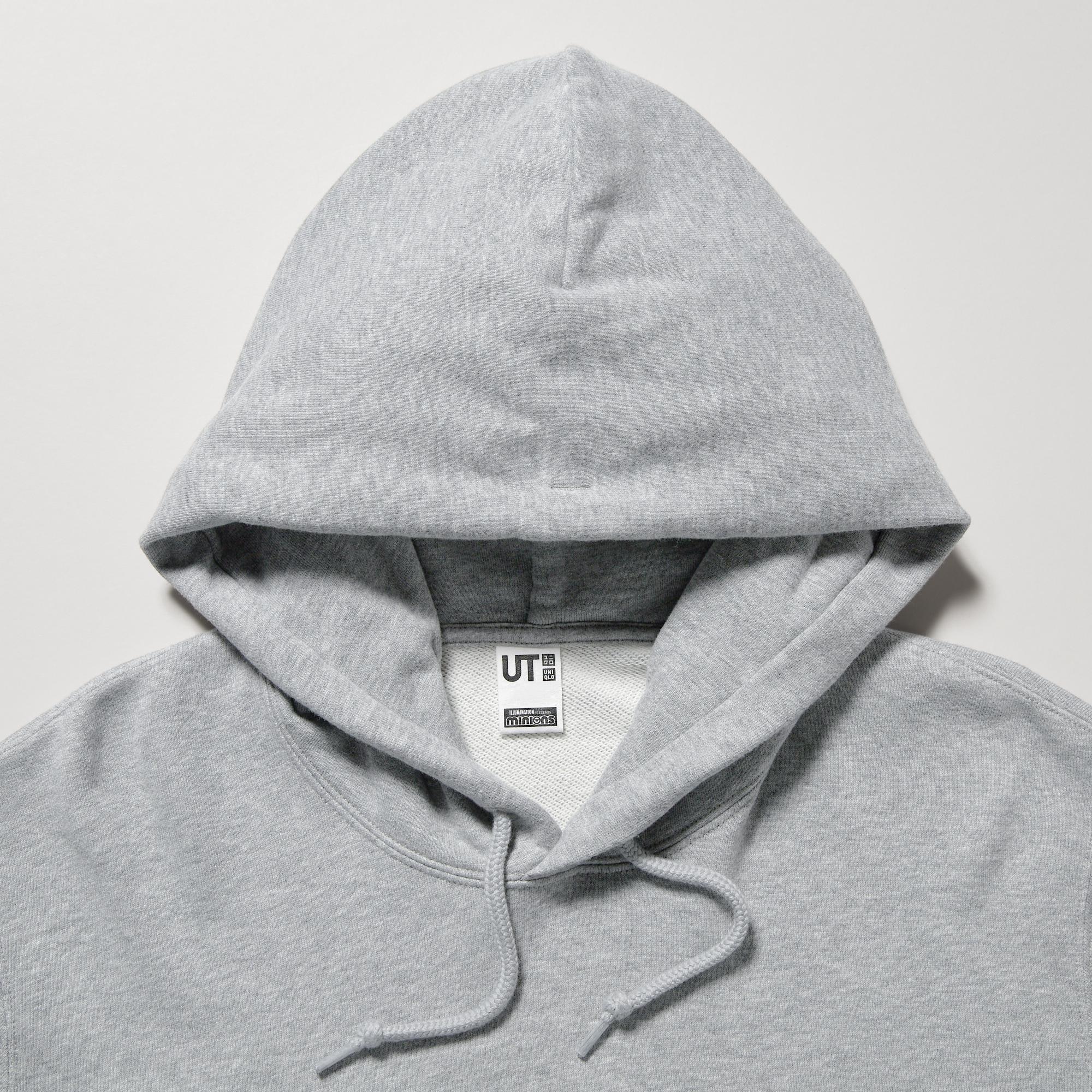 Uniqlo hot sale gray hoodie