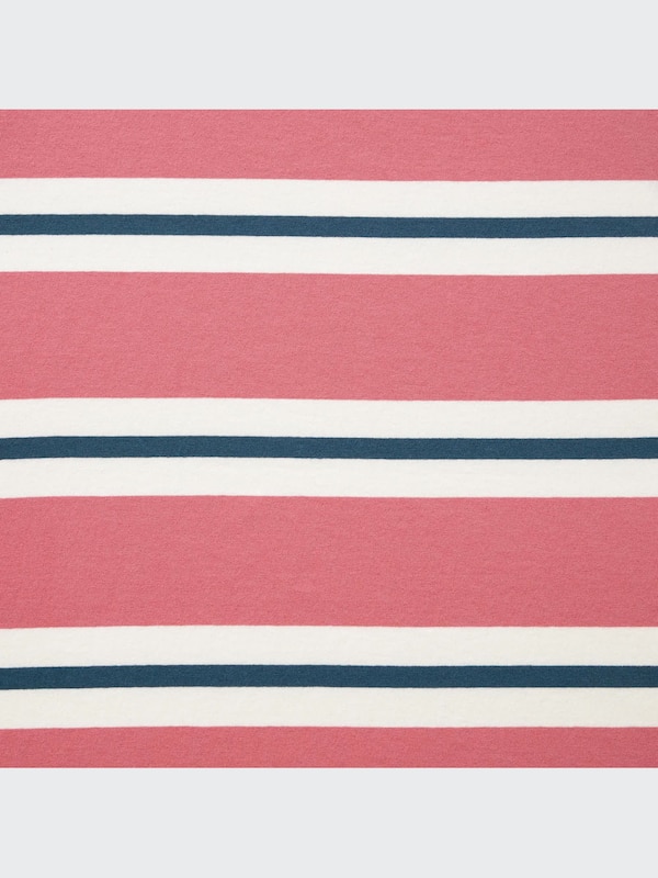 Oversized Striped Half-Sleeve T-Shirt