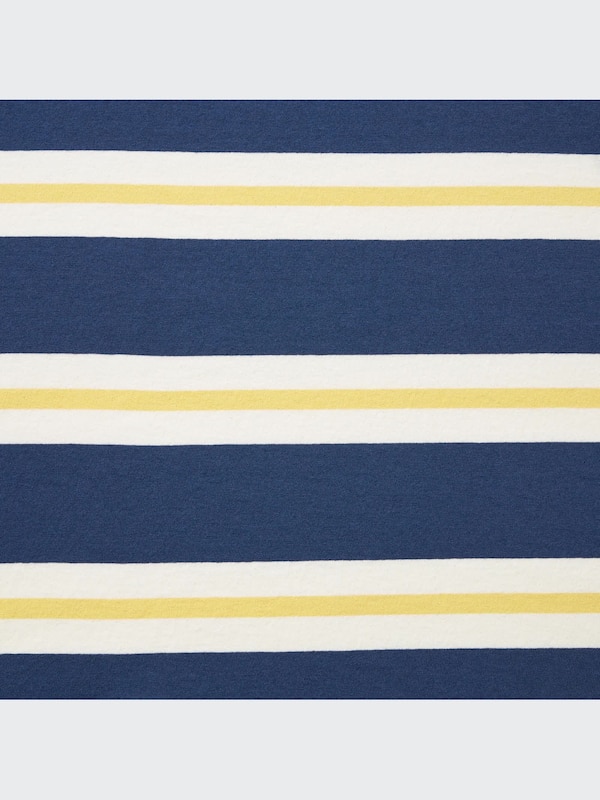 Oversized Striped Half-Sleeve T-Shirt