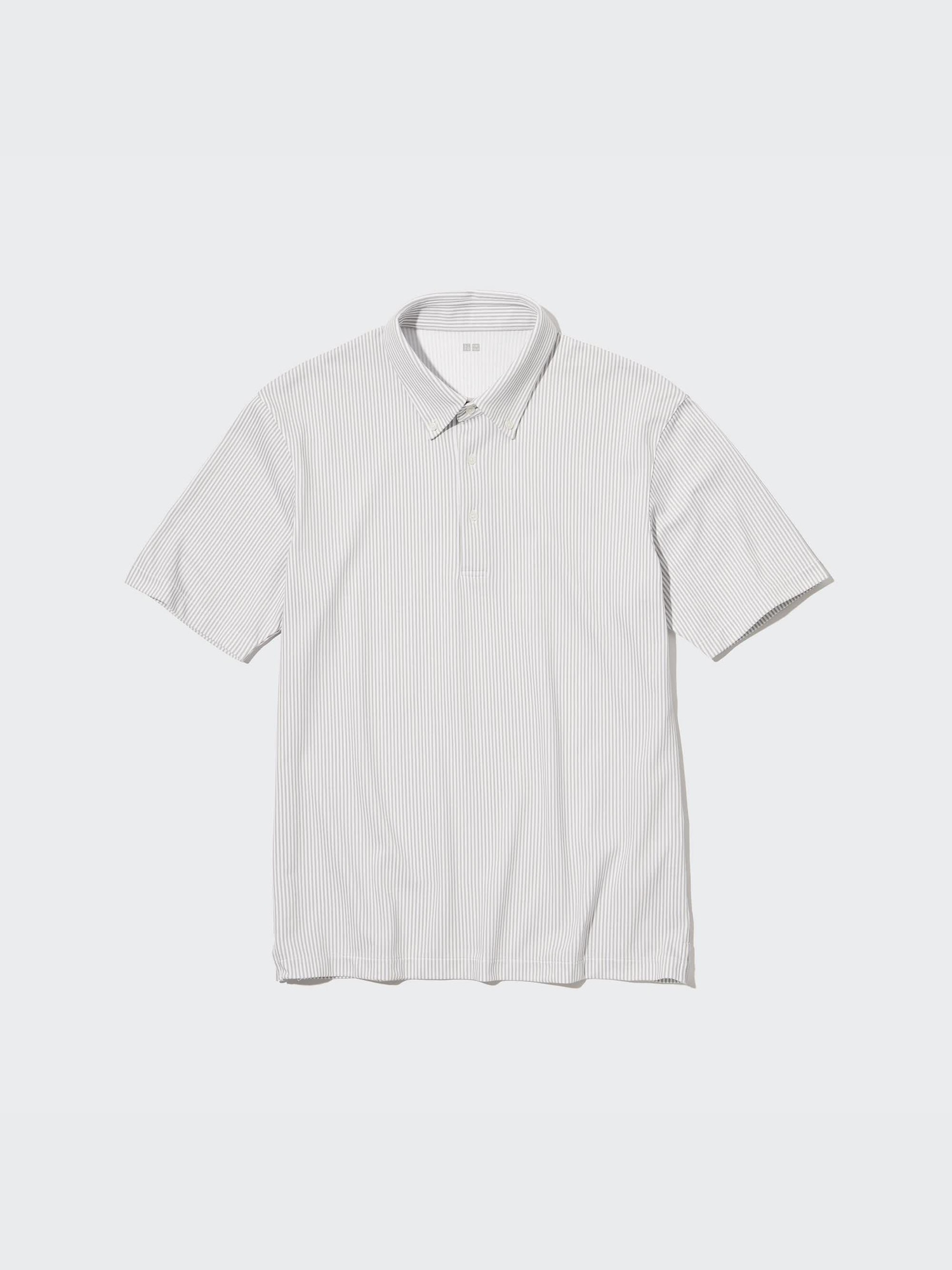 Men's AIRism Pique Short-Sleeve Striped Polo Shirt | UNIQLO US