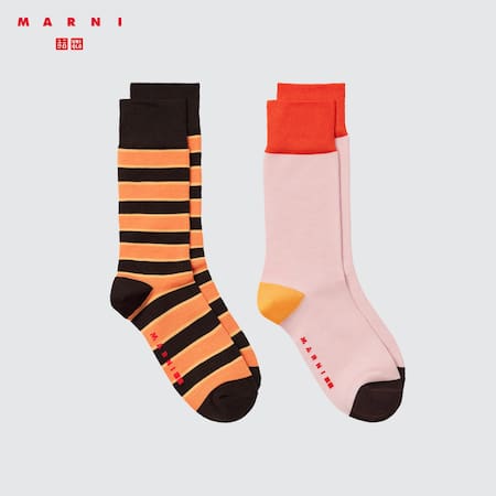 Marni HEATTECH Striped Socks (Two Pairs)
