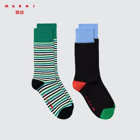 Marni HEATTECH Striped Socks (Two Pairs)