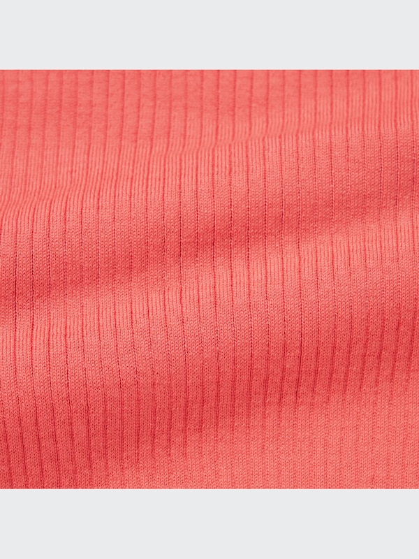 Mock Neck Sleeveless Cropped Sweater
