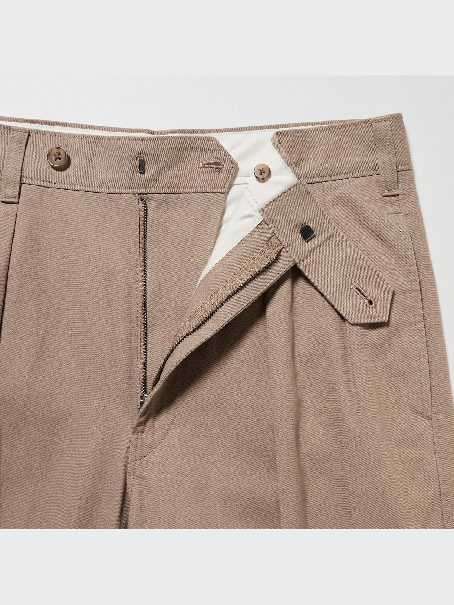 U Wide-Fit Pleated Chino Pants | UNIQLO US
