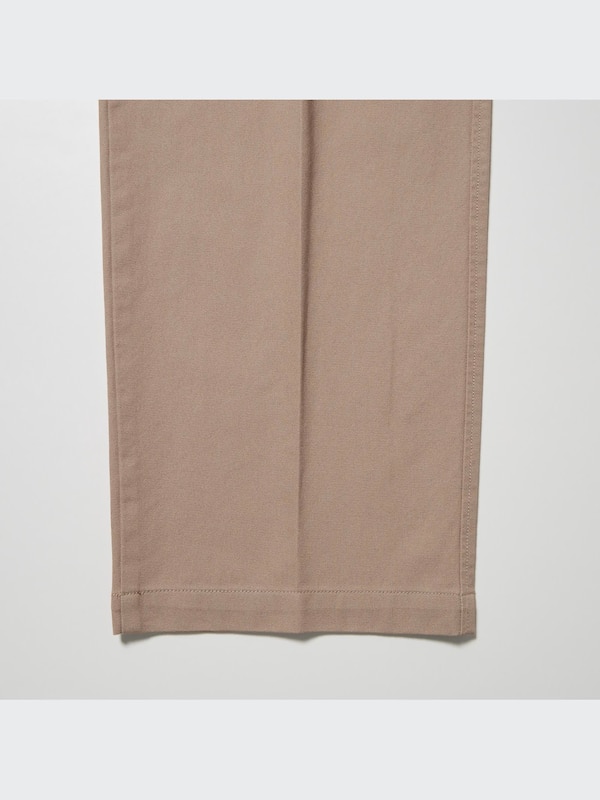 U Wide-Fit Pleated Chino Pants