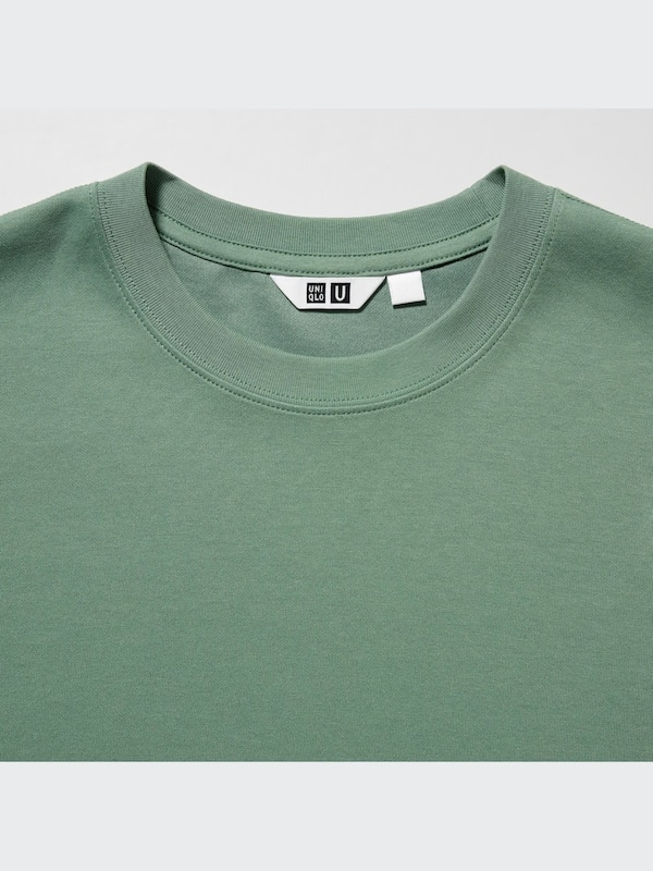 U AIRism Cotton Short-Sleeve Oversized T-Shirt
