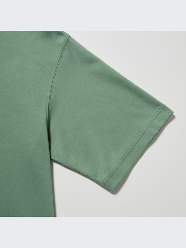 U AIRism Cotton Short-Sleeve Oversized T-Shirt