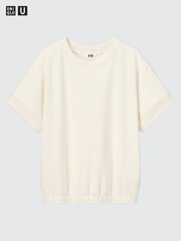 U Crew Neck Short-Sleeve Sweatshirt