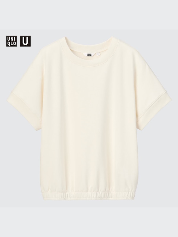 U Crew Neck Short-Sleeve Sweatshirt