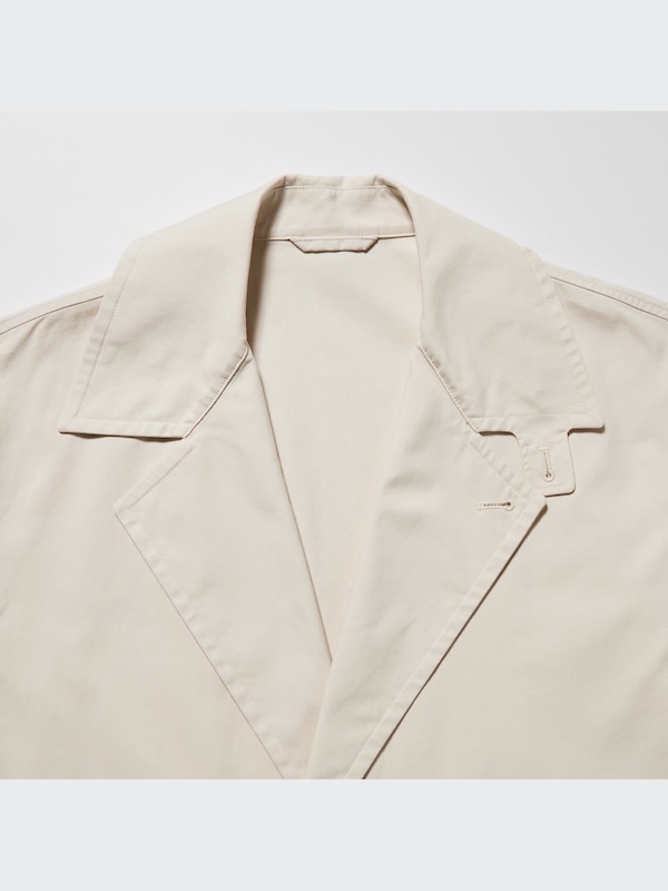 U Hooded Long Coat