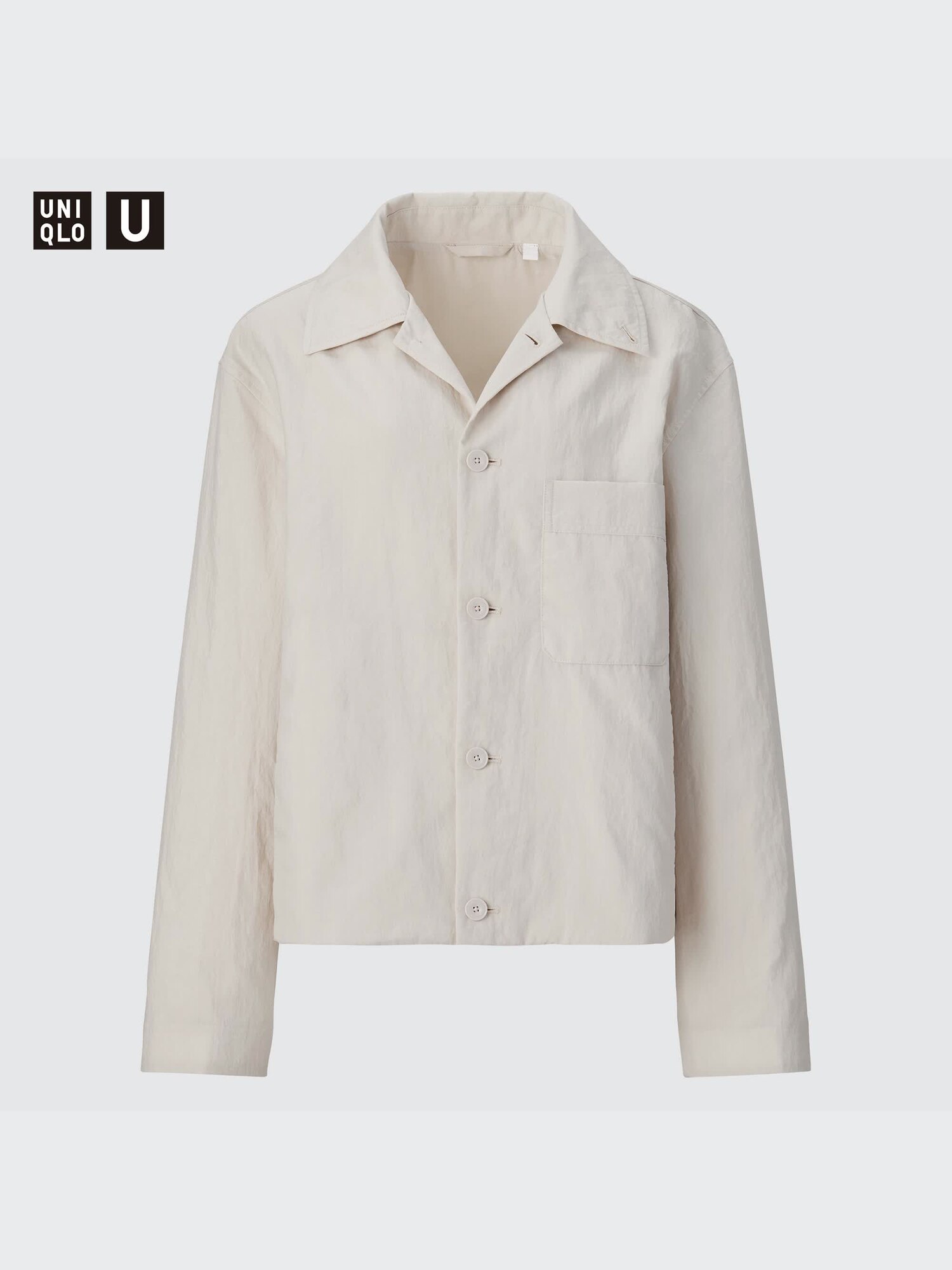 U Nylon Shirt Jacket | UNIQLO US