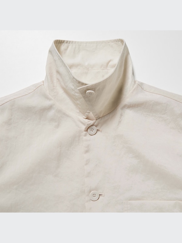 U Nylon Shirt Jacket