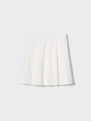 Pleated Mini Skirt