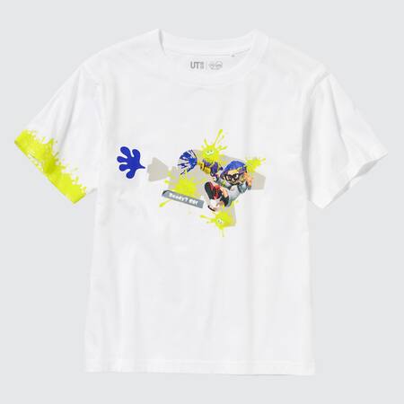 T-Shirt Graphique UT Splatoon 3 Enfant