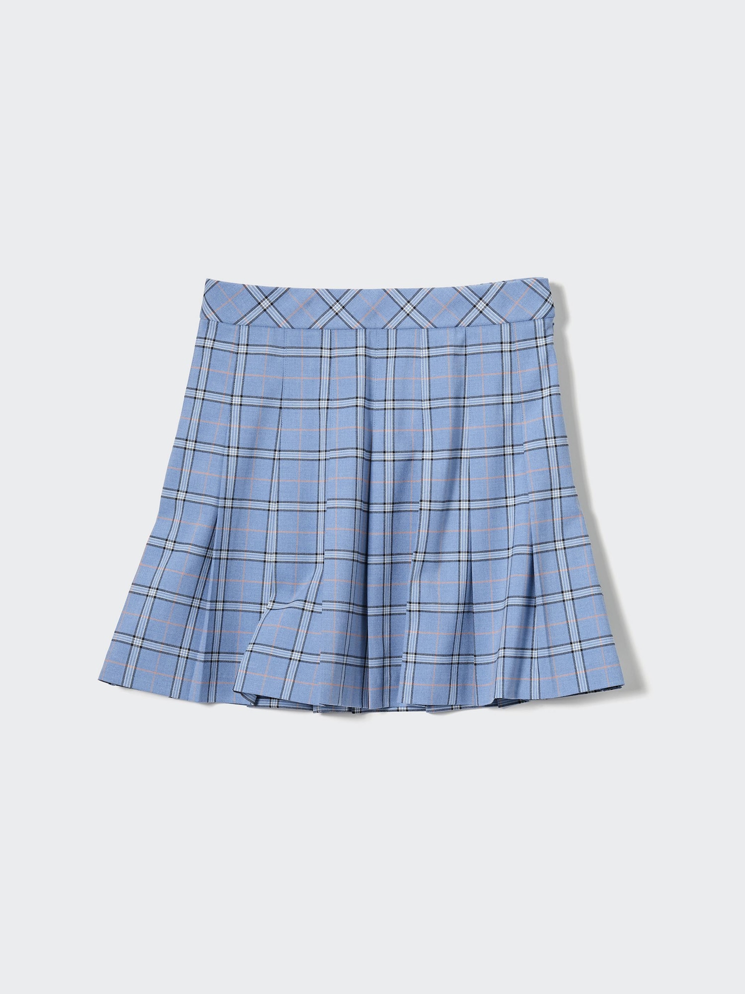 Pleated Checked Mini Skirt | UNIQLO US