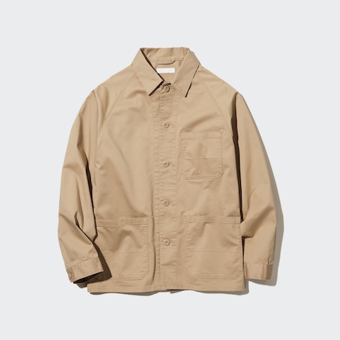 Organic-Cotton Utility Jacket  Utility jacket, Jackets, Coat