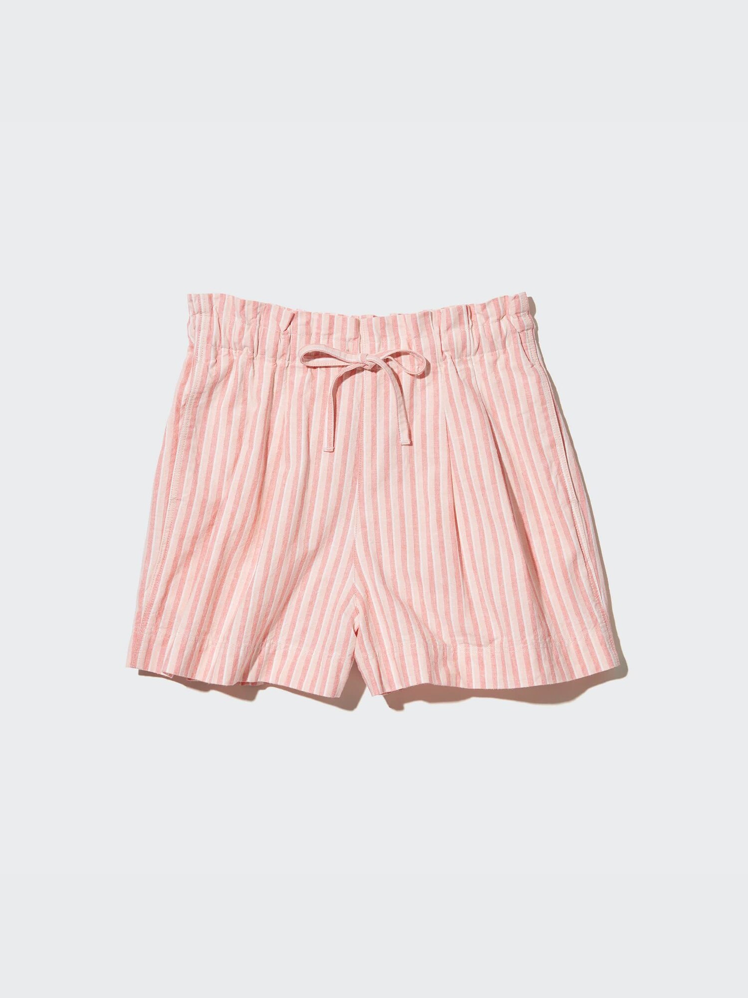 Cotton Linen Striped Shorts UNIQLO US