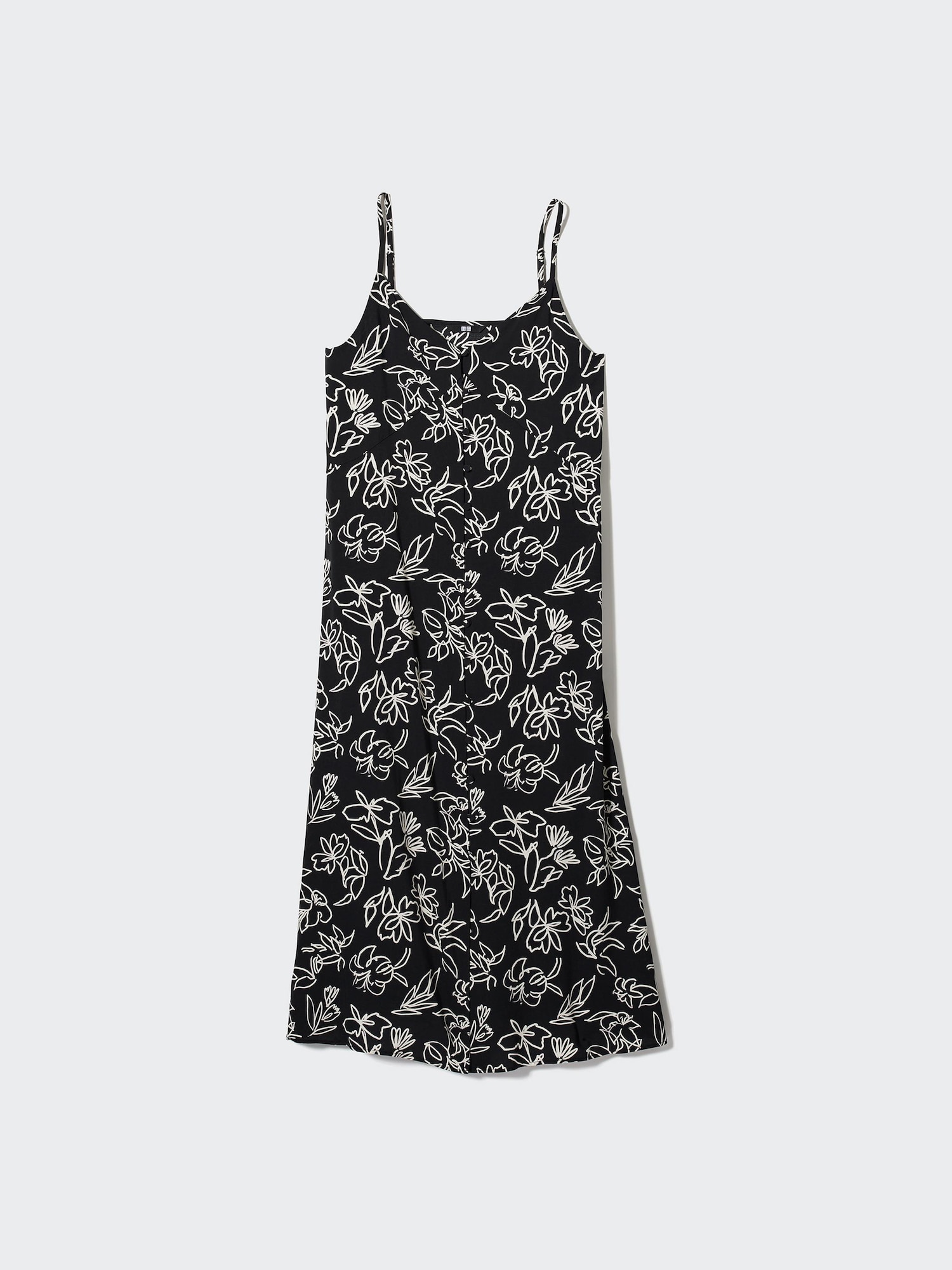 Reviews for Women Button-Down Flared Camisole Dress | UNIQLO UK