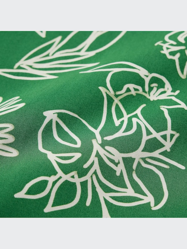 Button Down Camisole Flare Dress