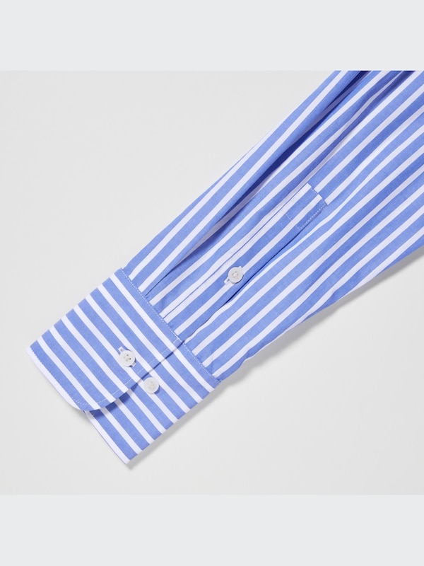 Cotton Striped Long-Sleeve Shirt