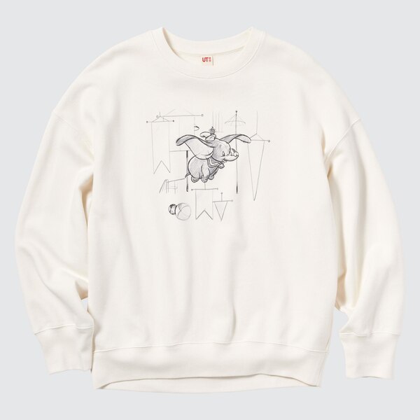 Disney Sketchbook Memories LongSleeve Oversized Sweatshirt UNIQLO US