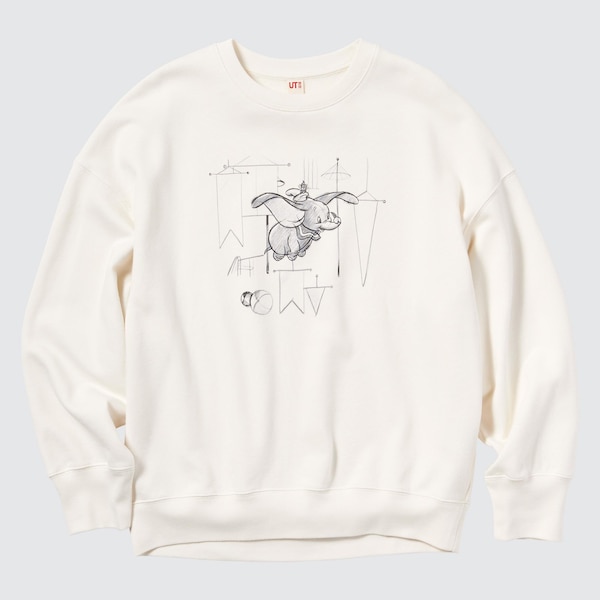 Disney Sketchbook Memories LongSleeve Oversized Sweatshirt UNIQLO US