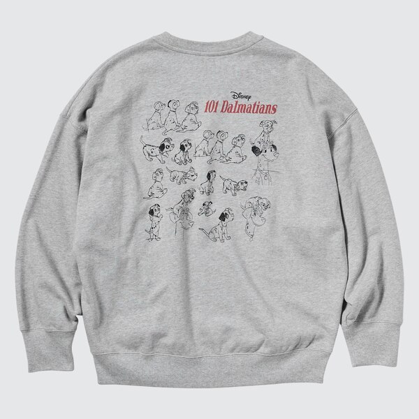 Disney Sketchbook Memories LongSleeve Oversized Sweatshirt UNIQLO US