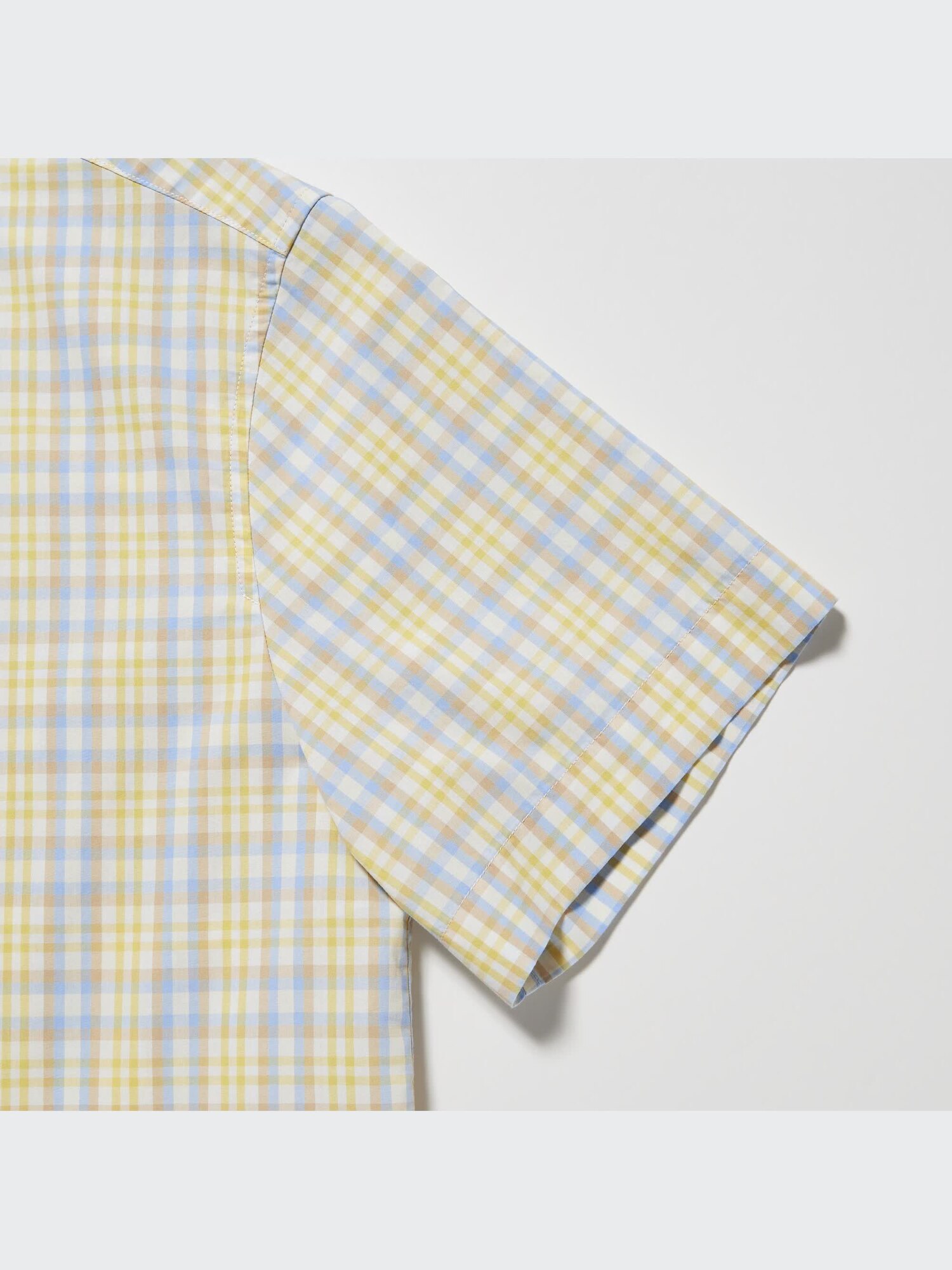 Cotton Checked Short-Sleeve Shirt | UNIQLO US