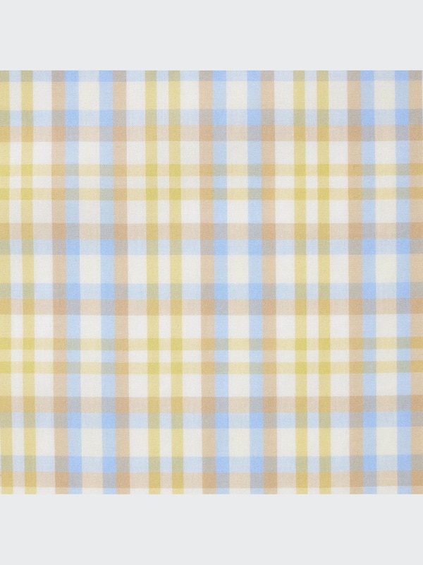 Cotton Checked Short-Sleeve Shirt