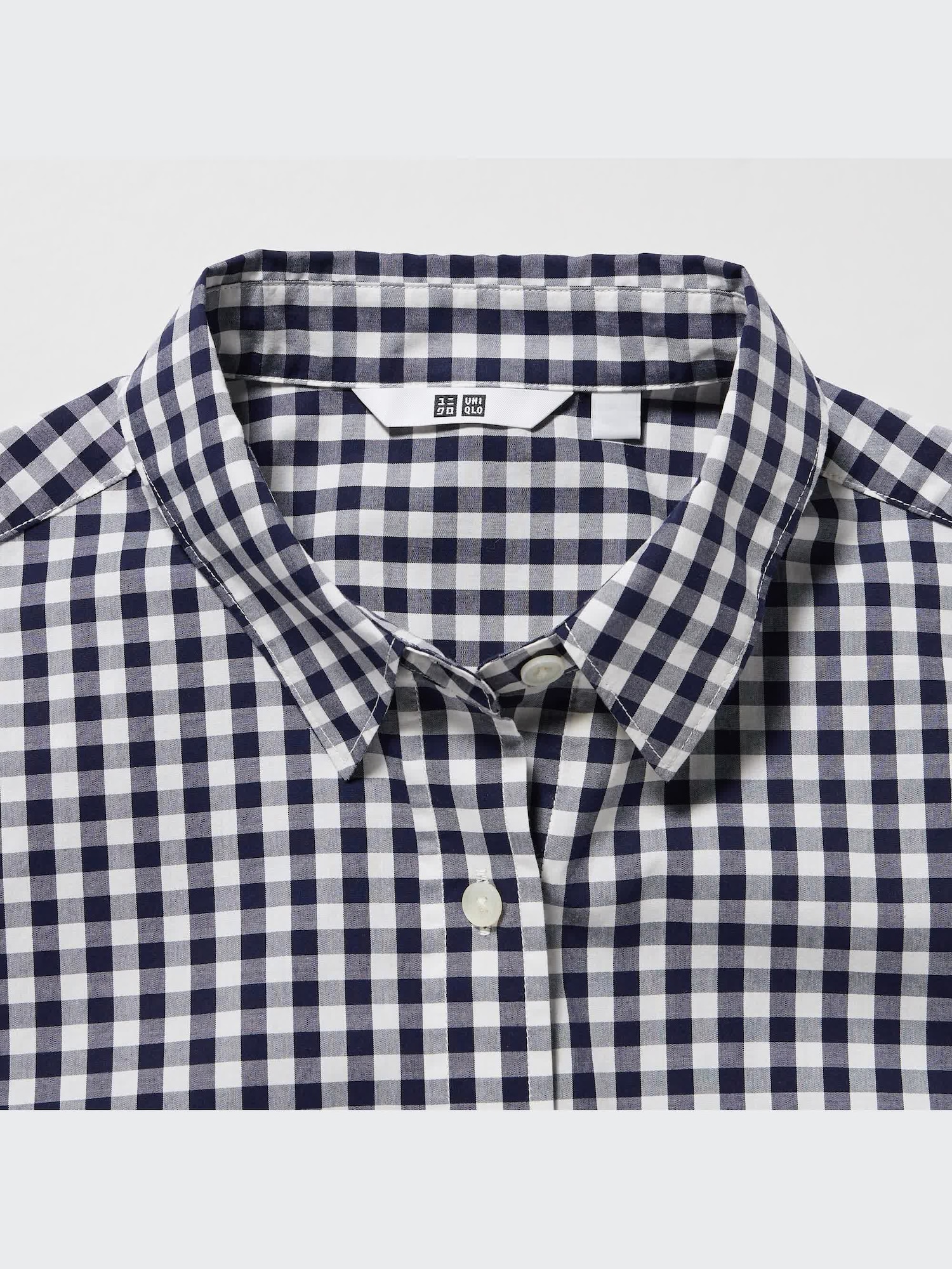WOMEN'S COTTON CHECKED SHORT SLEEVE SHIRT | UNIQLO CA