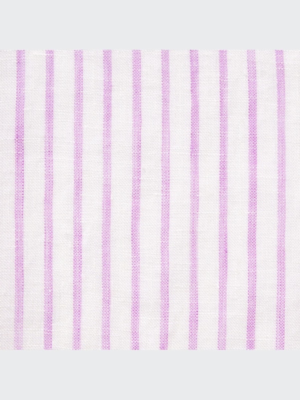 Premium Linen Striped Long-Sleeve Shirt