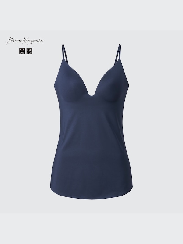 AIRism Plunging Camisole Bra Top (Mame Kurogouchi)