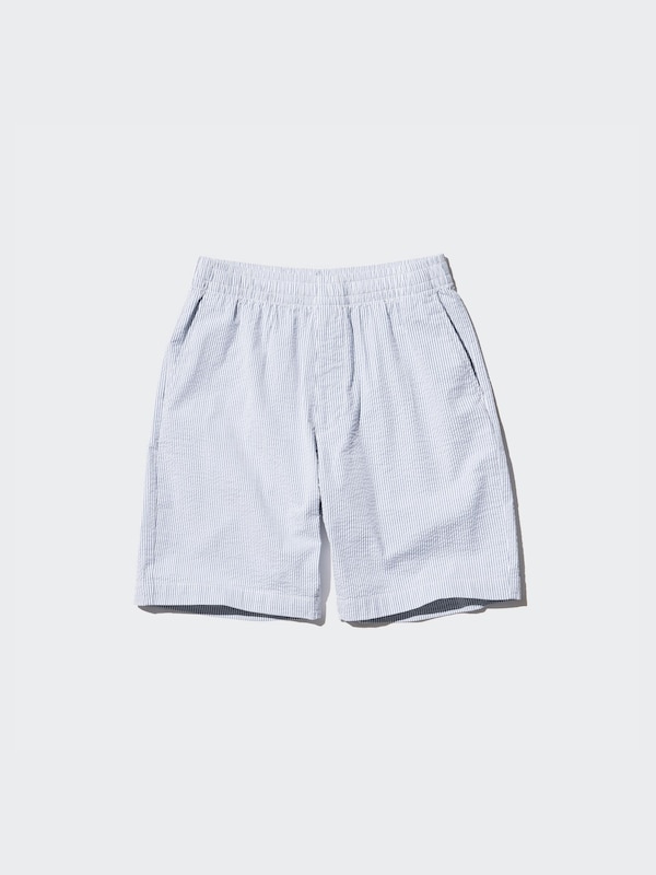 DRY Stretch Easy Shorts | Seersucker | 8"
