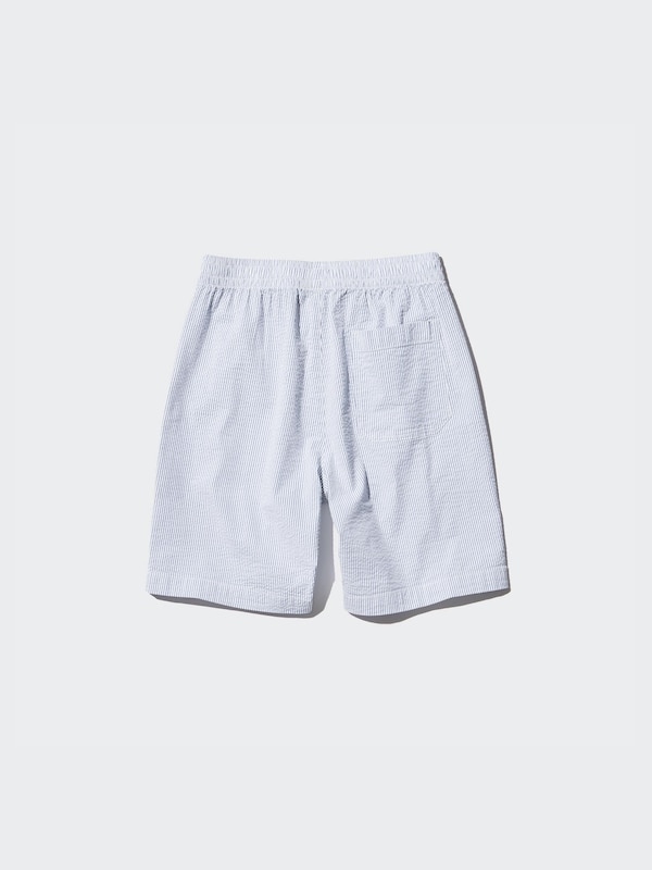 DRY Stretch Easy Shorts | Seersucker | 8"