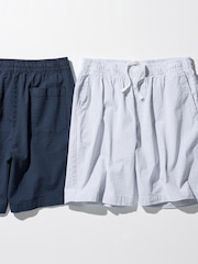 Stretch Easy Shorts | Seersucker | 8"