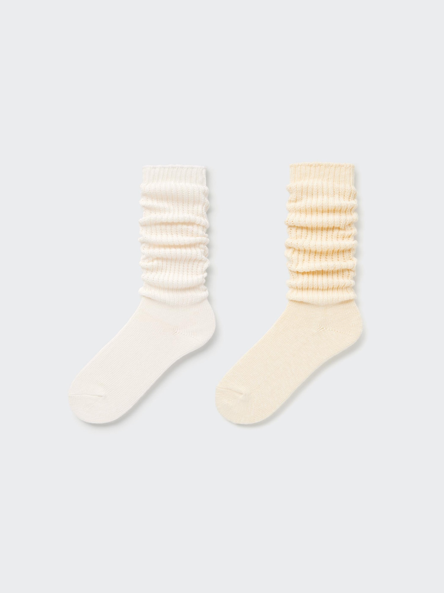 Knee-High Ribbed Long Socks (2 Pairs) | UNIQLO US
