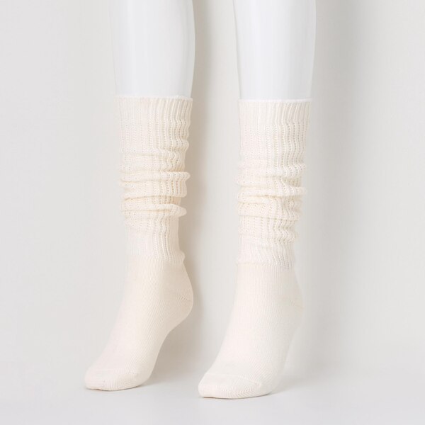 KneeHigh Ribbed Long Socks (2 Pairs) UNIQLO US