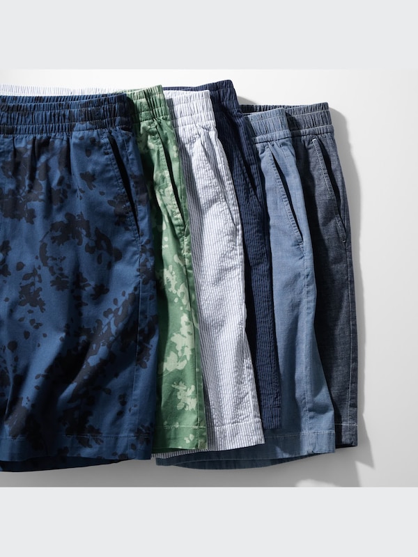 Short Easy Stretch Imprimé Feuilles