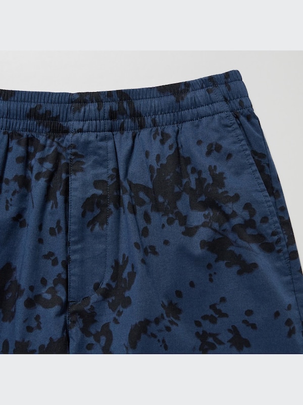 Short Easy Stretch Imprimé Feuilles