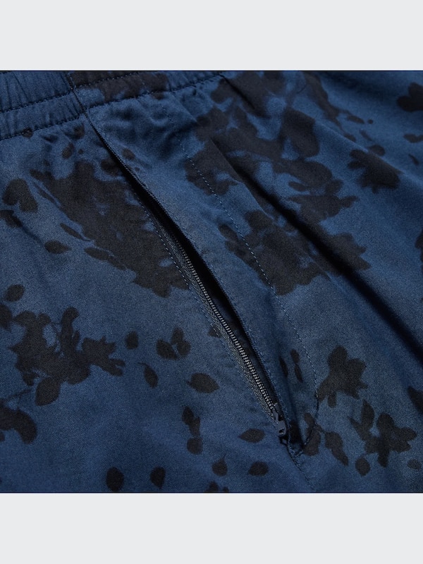 Short Easy Stretch Imprimé Feuilles