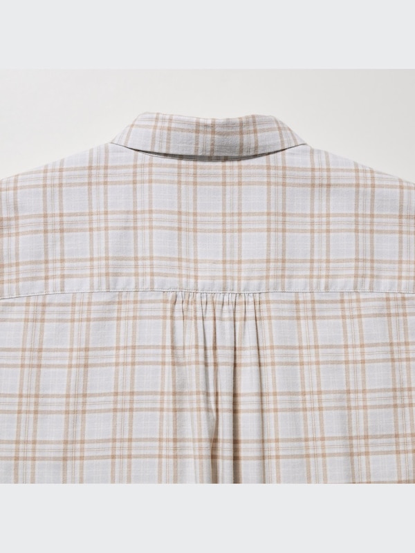 Soft Brushed Checked Long-Sleeve Shirt